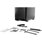 Be Quiet Pure Base 501 LX Gaming Midi Tower Κουτί Υπολογιστή με Πλαϊνό Παράθυρο και RGB Φωτισμό Μαύρο
