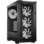 Be Quiet Pure Base 501 LX Gaming Midi Tower Κουτί Υπολογιστή με Πλαϊνό Παράθυρο και RGB Φωτισμό Μαύρο