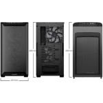 Be Quiet Pure Base 501 LX Gaming Midi Tower Κουτί Υπολογιστή με Πλαϊνό Παράθυρο και RGB Φωτισμό Μαύρο