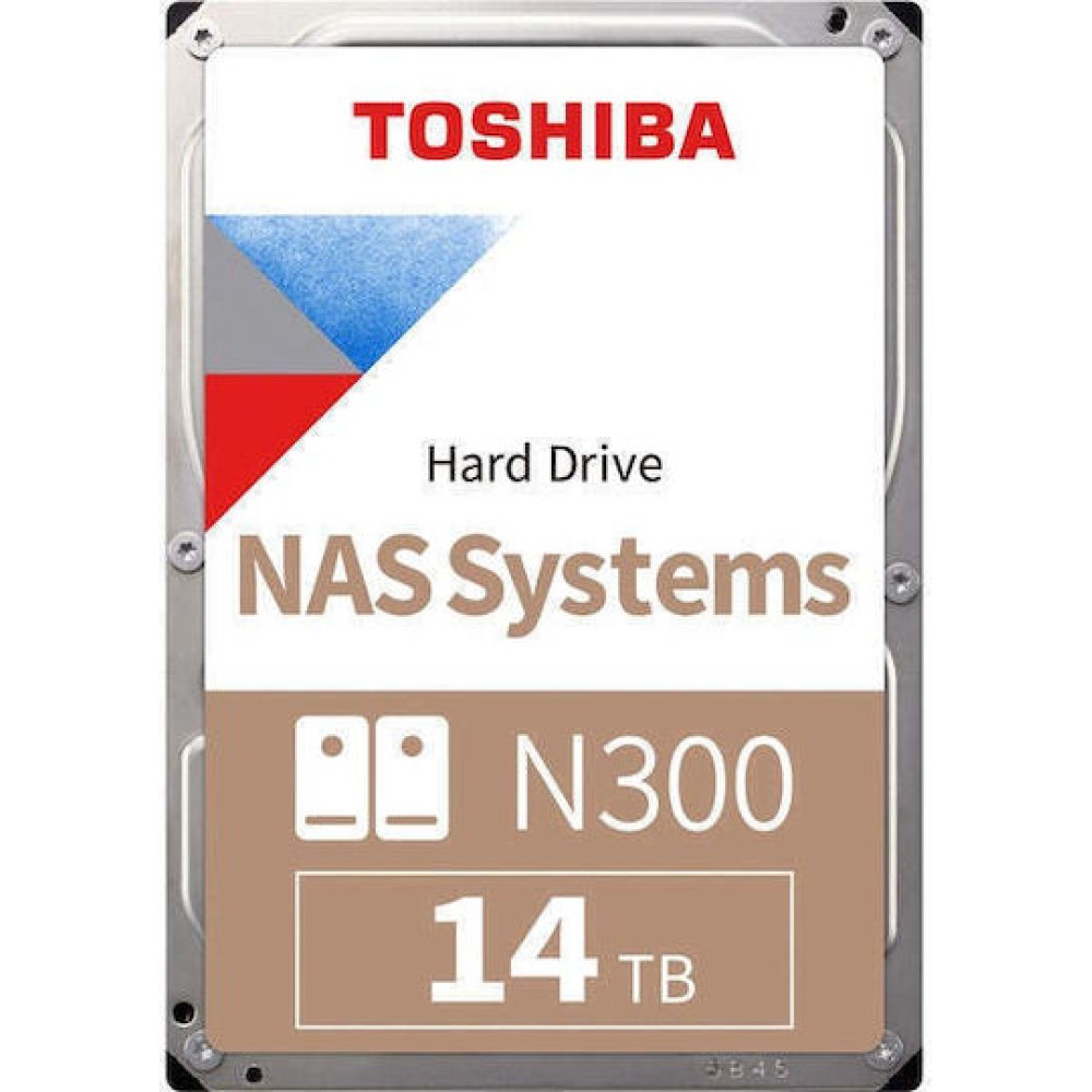 Toshiba N300 Bulk 14TB HDD Σκληρός Δίσκος 3.5