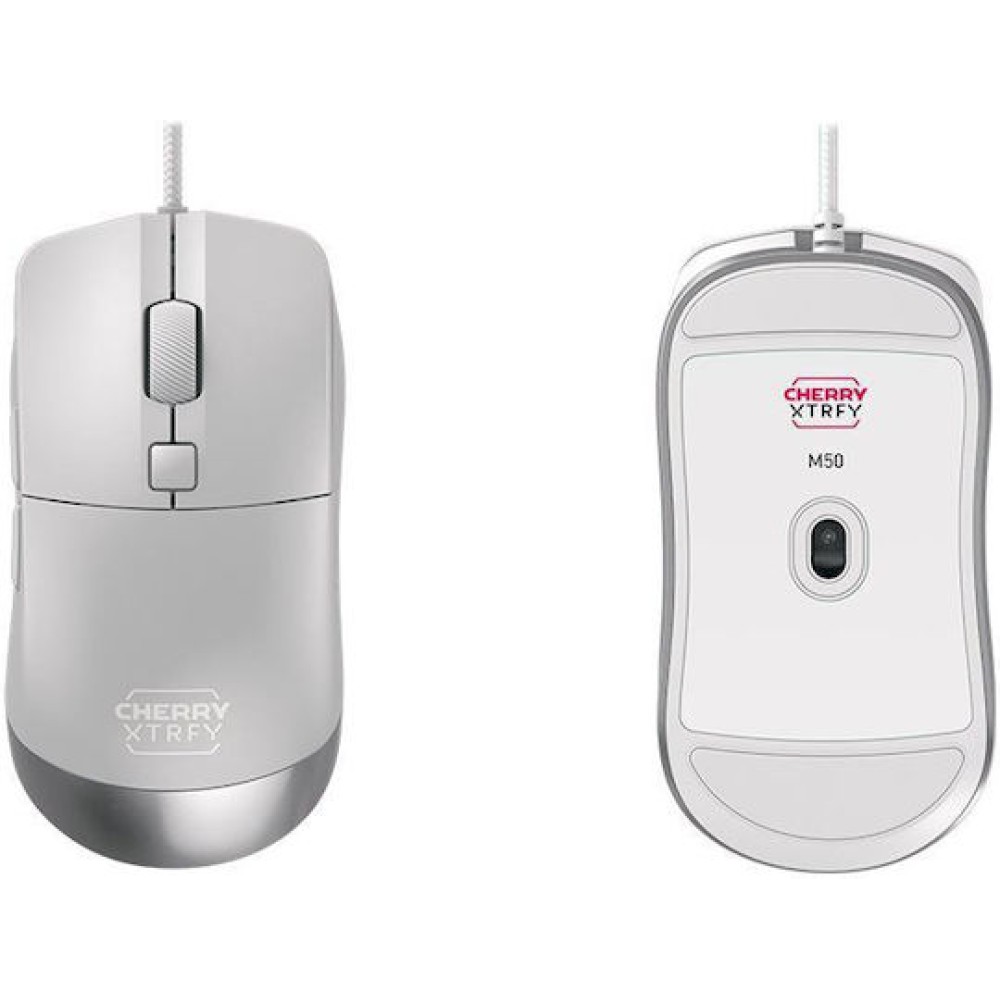 Cherry XTRFY M50 Gaming Ποντίκι 12000 DPI Λευκό