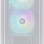 Thermaltake Versa H16 TG ARGB Gaming Micro Tower Κουτί Υπολογιστή με Πλαϊνό Παράθυρο Snow