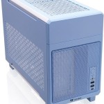 Thermaltake TR100 Mini Tower Κουτί Υπολογιστή Hydrangea Blue