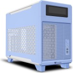 Thermaltake TR100 Mini Tower Κουτί Υπολογιστή Hydrangea Blue