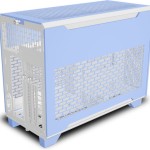 Thermaltake TR100 Mini Tower Κουτί Υπολογιστή Hydrangea Blue