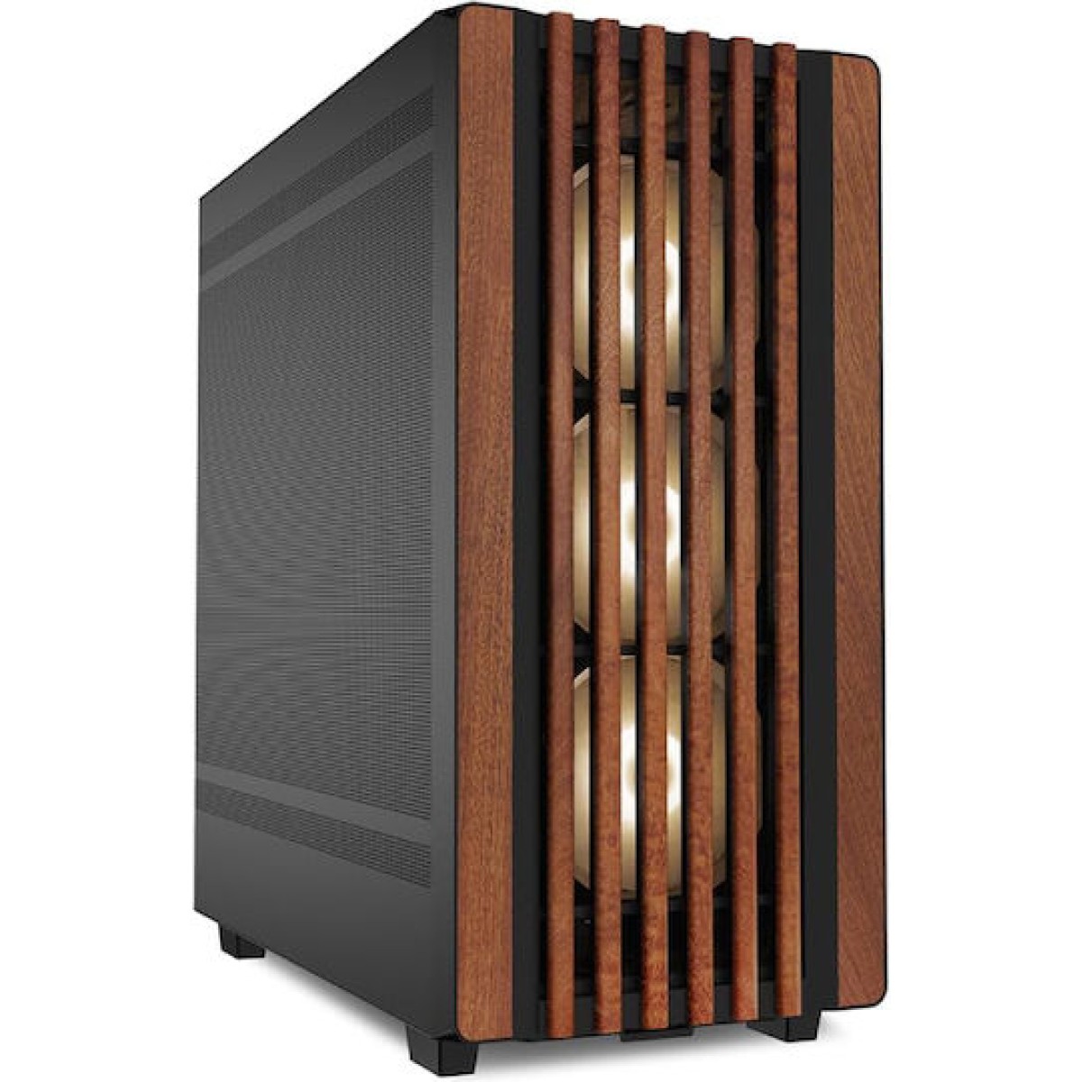 Sharkoon Rebel C70M RGB Gaming Midi Tower Κουτί Υπολογιστή Μαύρο