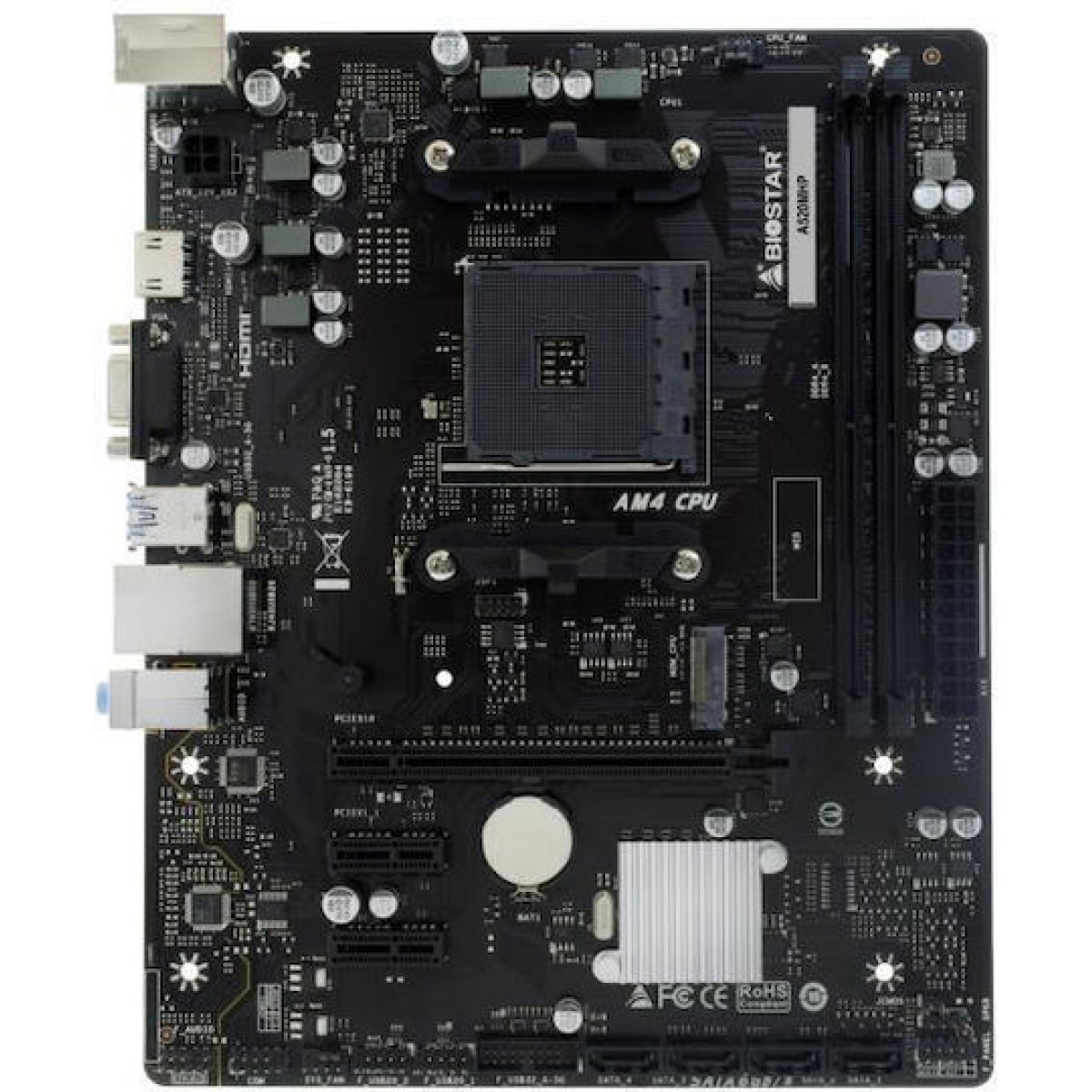 Biostar A520MHP Motherboard Micro ATX με AMD AM4 Socket