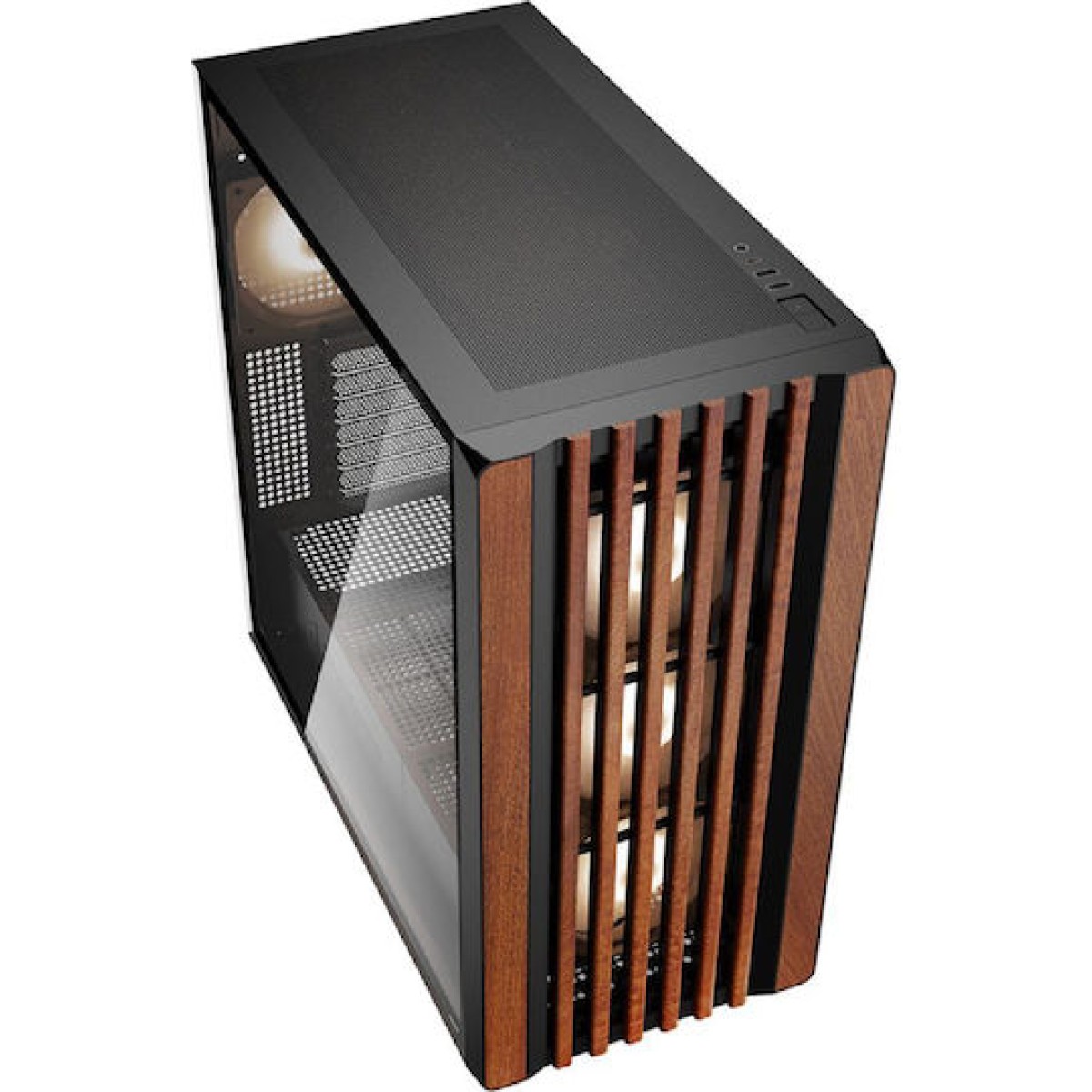 Sharkoon Rebel C70G RGB Gaming Midi Tower Κουτί Υπολογιστή Μαύρο