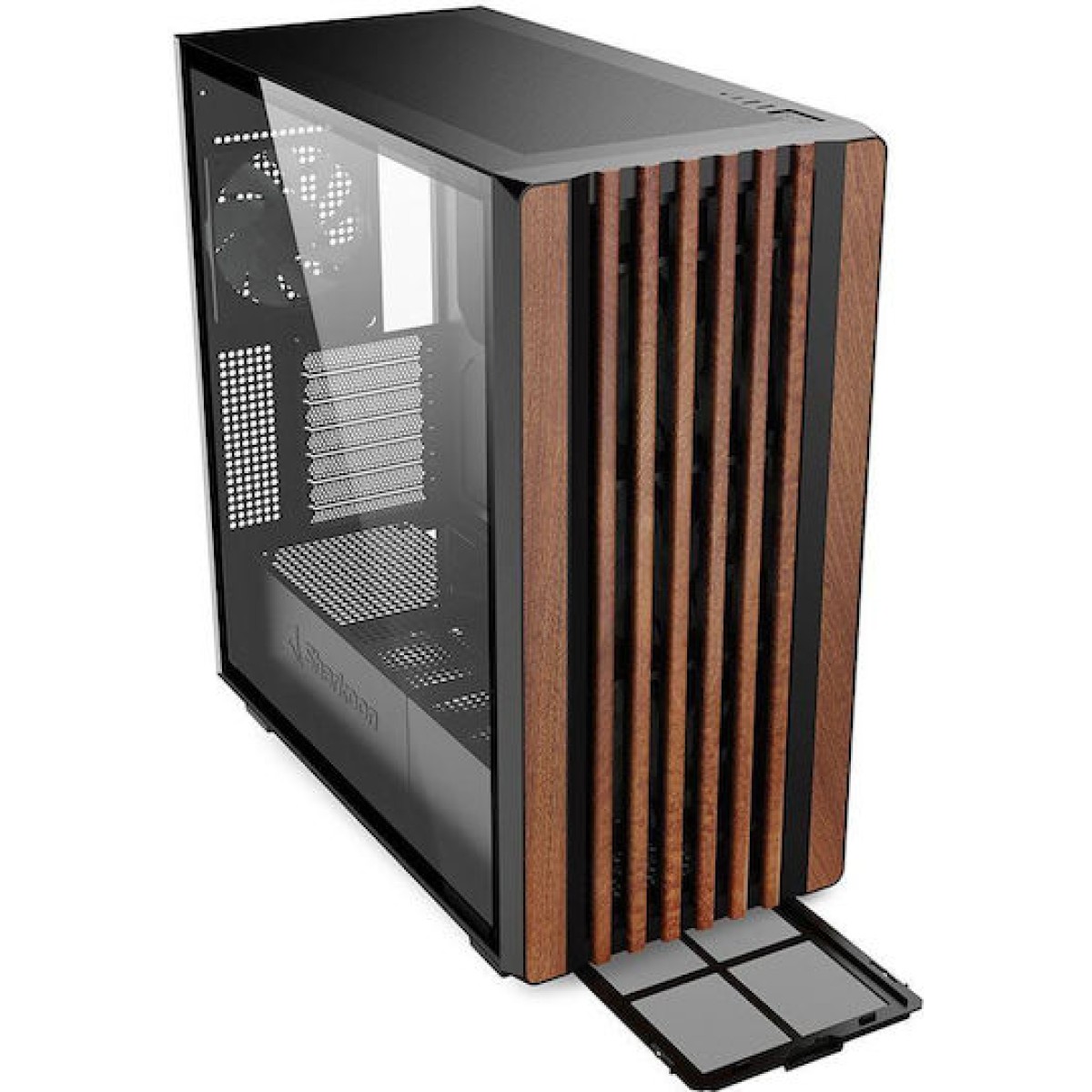 Sharkoon Rebel C70G RGB Gaming Midi Tower Κουτί Υπολογιστή Μαύρο