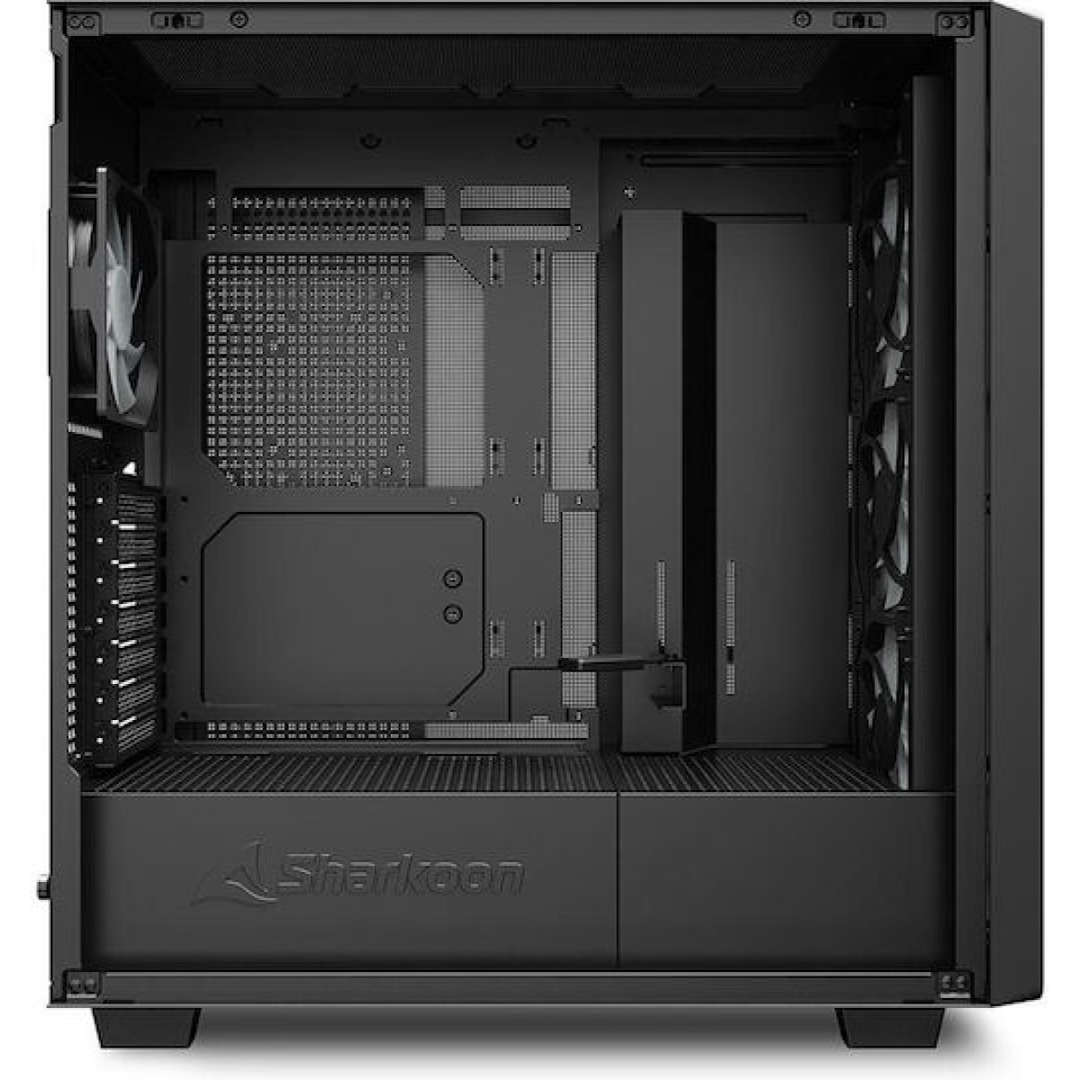 Sharkoon Rebel C70G RGB Gaming Midi Tower Κουτί Υπολογιστή Μαύρο