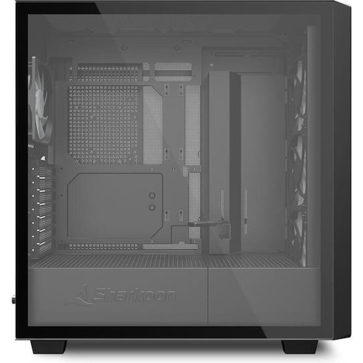 Sharkoon Rebel C70G RGB Gaming Midi Tower Κουτί Υπολογιστή Μαύρο