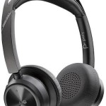 HP POLY VF2 -M Ασύρματα Over Ear Multimedia Ακουστικά με μικρόφωνο και σύνδεση Bluetooth / USB-C