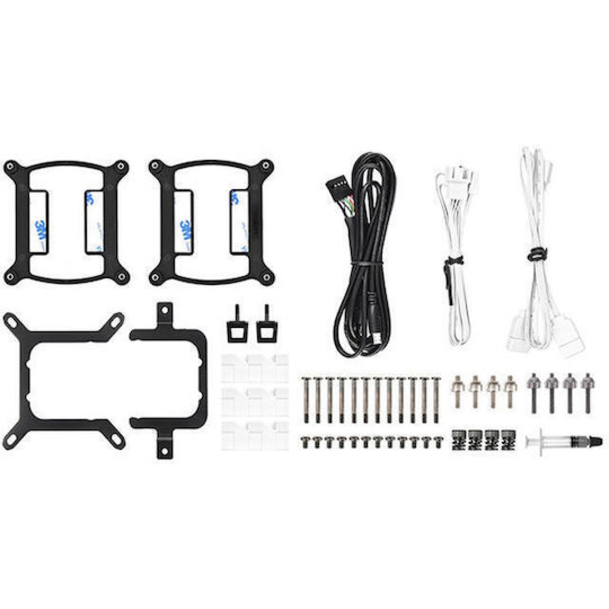 Thermaltake TH360 V2 Ultra (v2) Υδρόψυξη Επεξεργαστή Τριπλού Ανεμιστήρα 120mm για Socket AM4/AM5/1700/1200/115x με ARGB Φωτισμό Λευκή