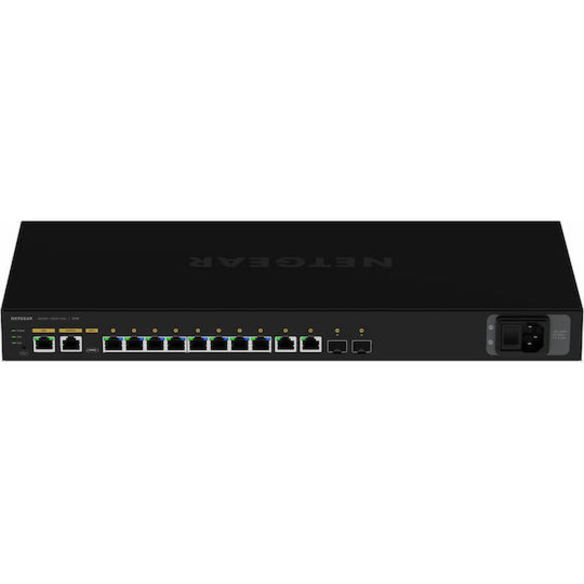 NetGear GSM4212p Managed L2 PoE+ Switch με 12 Θύρες Gigabit (1Gbps) Ethernet και 2 SFP Θύρες