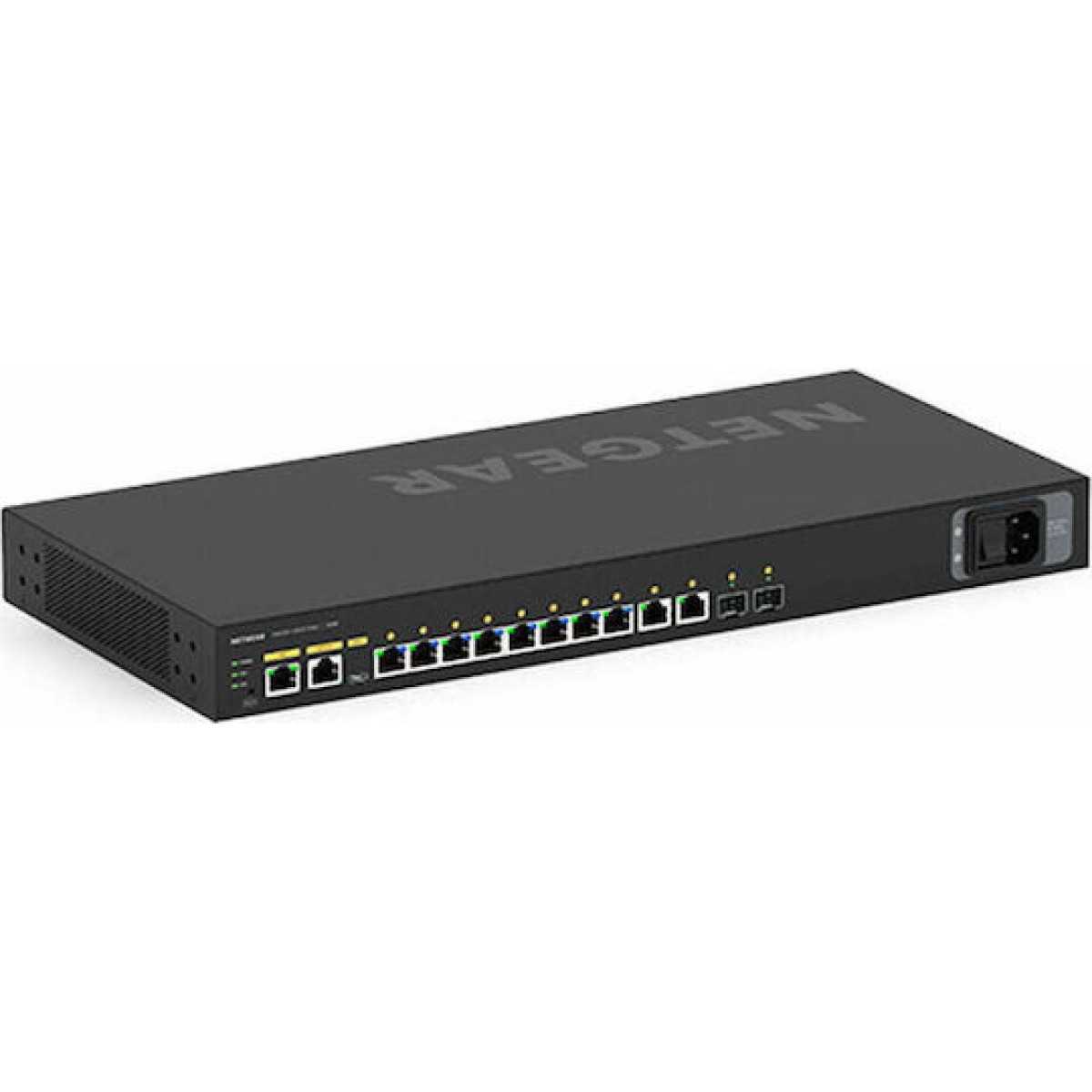 NetGear GSM4212p Managed L2 PoE+ Switch με 12 Θύρες Gigabit (1Gbps) Ethernet και 2 SFP Θύρες