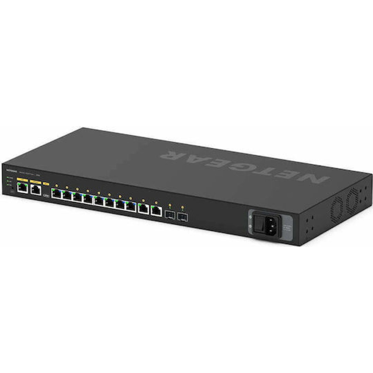 NetGear GSM4212p Managed L2 PoE+ Switch με 12 Θύρες Gigabit (1Gbps) Ethernet και 2 SFP Θύρες