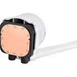 Thermaltake TH420 V2 Ultra Υδρόψυξη Επεξεργαστή Τριπλού Ανεμιστήρα 140mm για Socket AM4/AM5/1700/1200/115x με ARGB Φωτισμό Λευκή