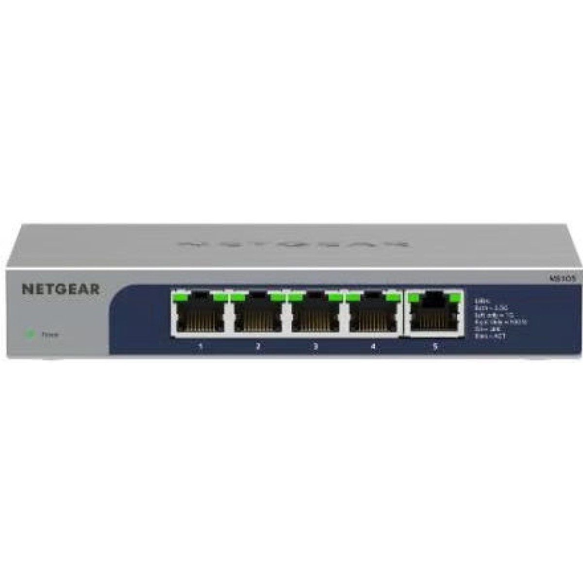 NetGear MS105 Unmanaged L2 Switch με 5 Θύρες Ethernet