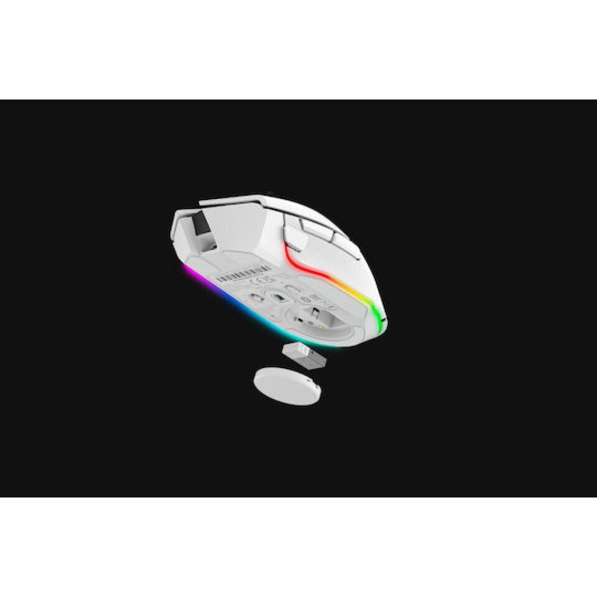 Razer Basilisk V3 Pro Ασύρματο RGB Gaming Ποντίκι 30000 DPI Λευκό