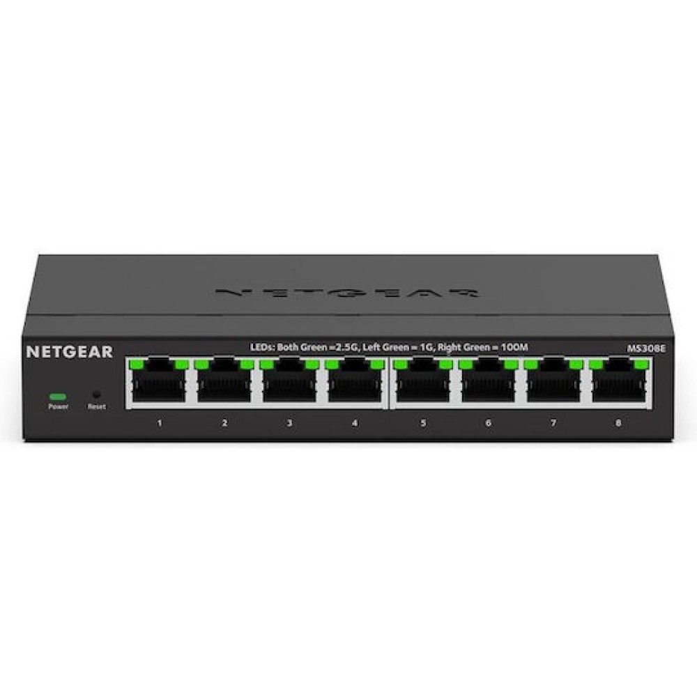 NetGear MS308E Unmanaged L2 Switch με 8 Θύρες Ethernet