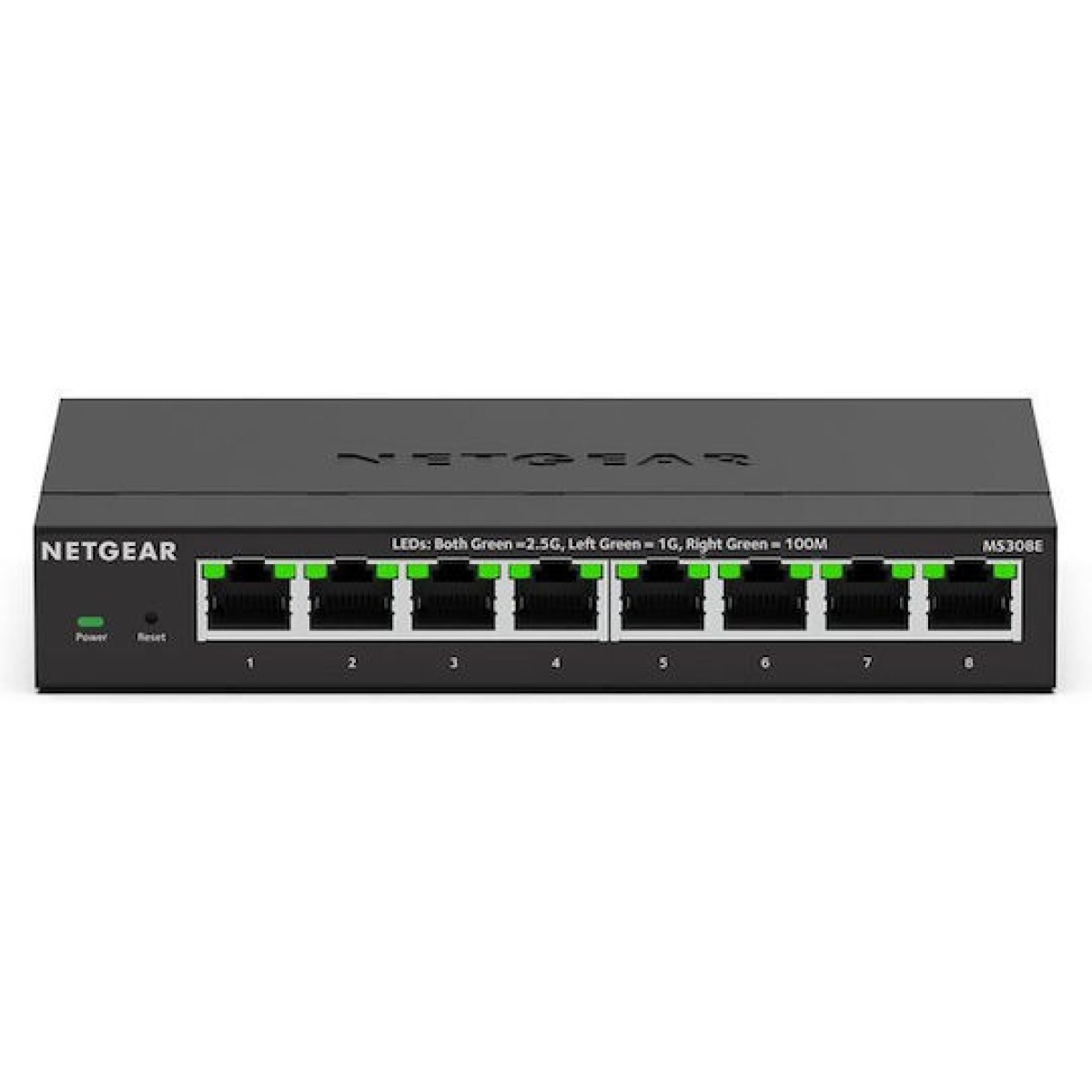 NetGear MS308E Unmanaged L2 Switch με 8 Θύρες Ethernet