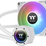 Thermaltake TH120 V2 (v2) Υδρόψυξη Επεξεργαστή Μονού Ανεμιστήρα 120mm για Socket 1200 με ARGB Φωτισμό Λευκή
