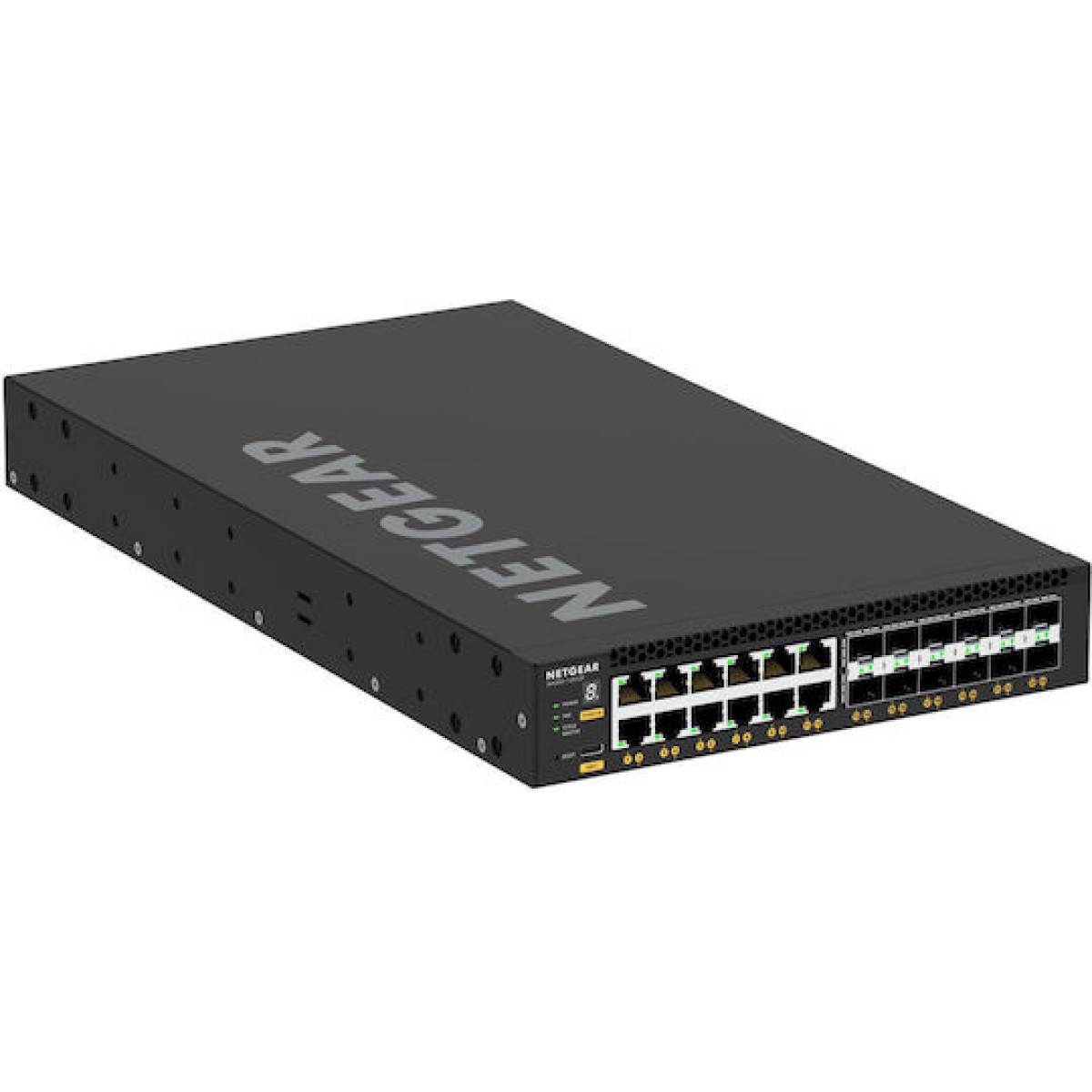 NetGear XSM4324-100NES v1 Managed L3 PoE Switch με 12 Θύρες Gigabit (1Gbps) Ethernet και 12 SFP Θύρες