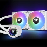Thermaltake TH240 V2 ARGB Sync (v2) Υδρόψυξη Επεξεργαστή Διπλού Ανεμιστήρα 120mm για Socket 1200 Λευκή