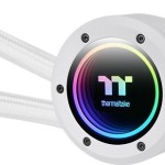 Thermaltake TH280 V2 ARGB (v2) Υδρόψυξη Επεξεργαστή Διπλού Ανεμιστήρα 140mm για Socket AM4/AM5/1700/1200/115x Λευκή