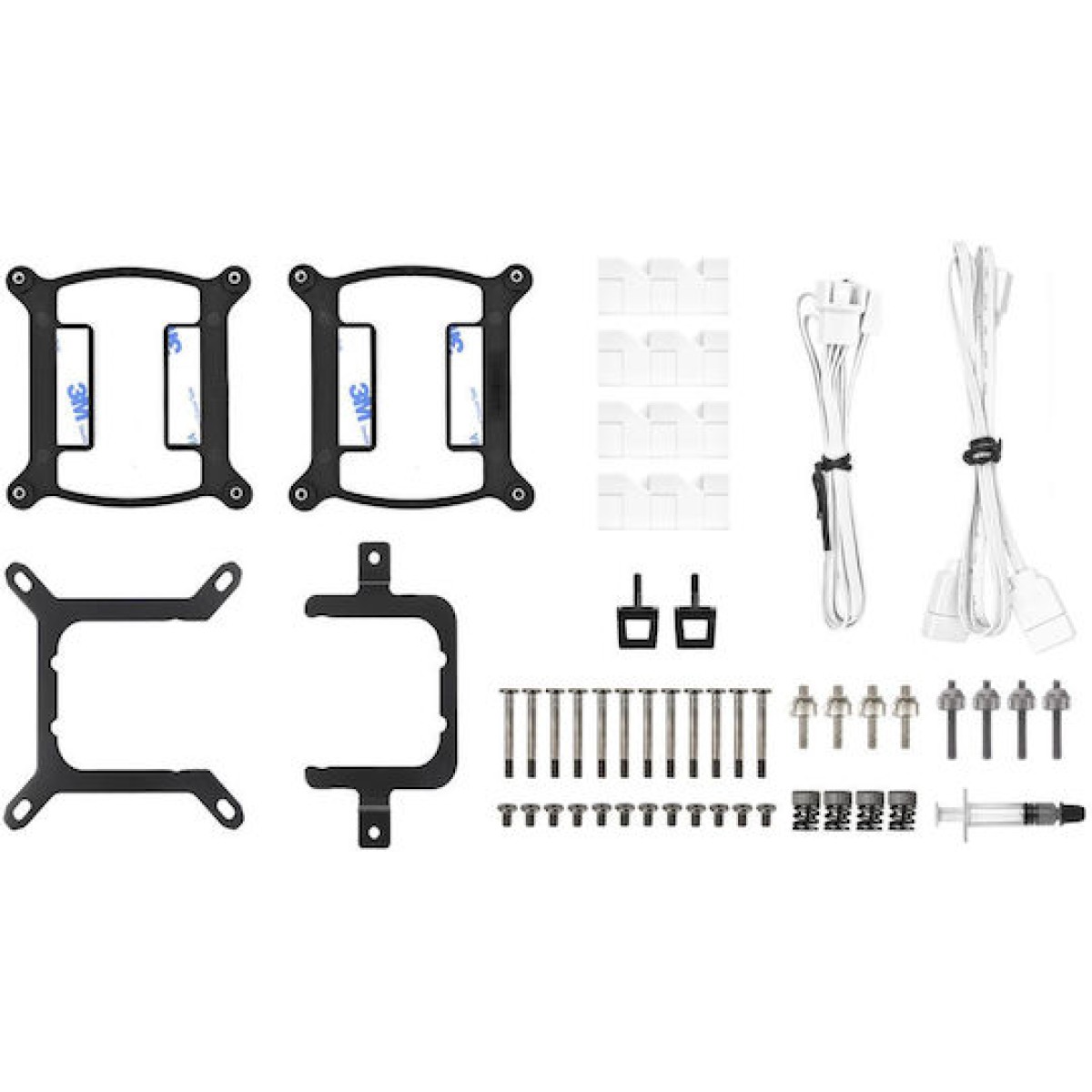 Thermaltake TH420 V2 ARGB Sync (v2) Υδρόψυξη Επεξεργαστή Τριπλού Ανεμιστήρα 140mm για Socket AM4/AM5/1700/1200/115x Λευκή