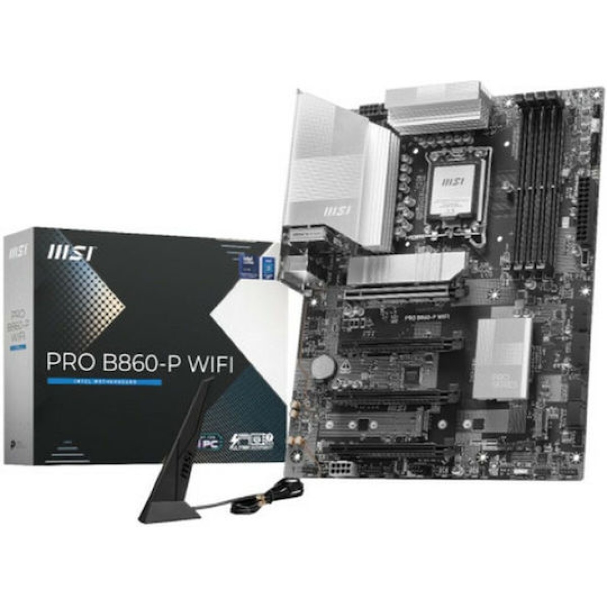 MSI Pro B860-P WIFI Motherboard ATX με Intel 1851 Socket 911-7E41-001