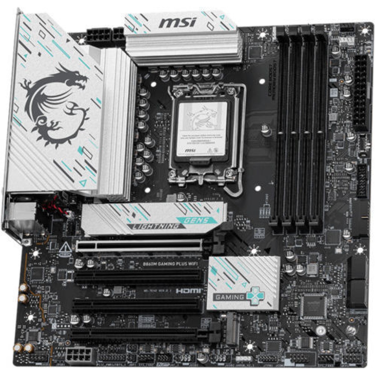 MSI B860M Gaming Plus WIFI Motherboard Micro ATX με Intel 1851 Socket
