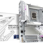 Gigabyte B860 Aorus Elite WIFI7 Ice Motherboard ATX με Intel 1851 Socket