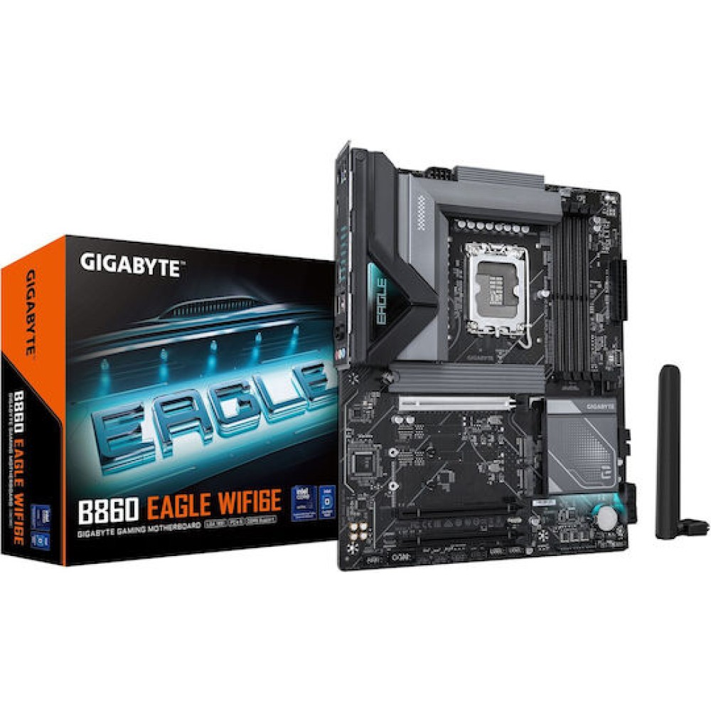 Gigabyte B860 Eagle WIFI6E Motherboard ATX με Intel 1851 Socket
