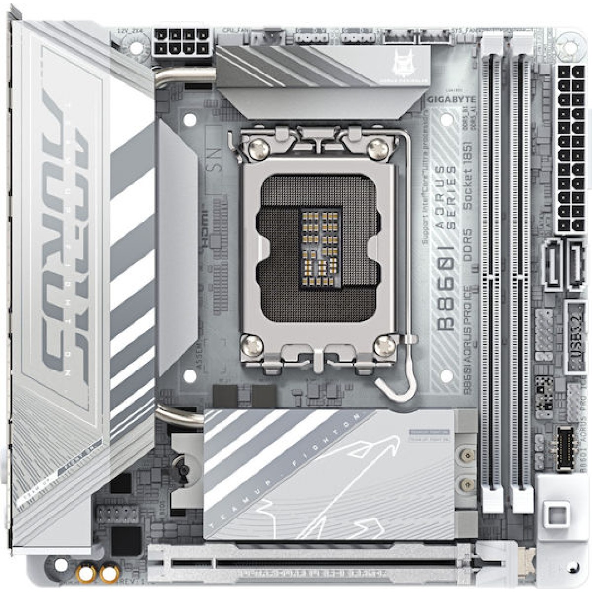 Gigabyte B860I Aorus Pro ICE Wi-Fi Motherboard Mini ITX με Intel 1851 Socket