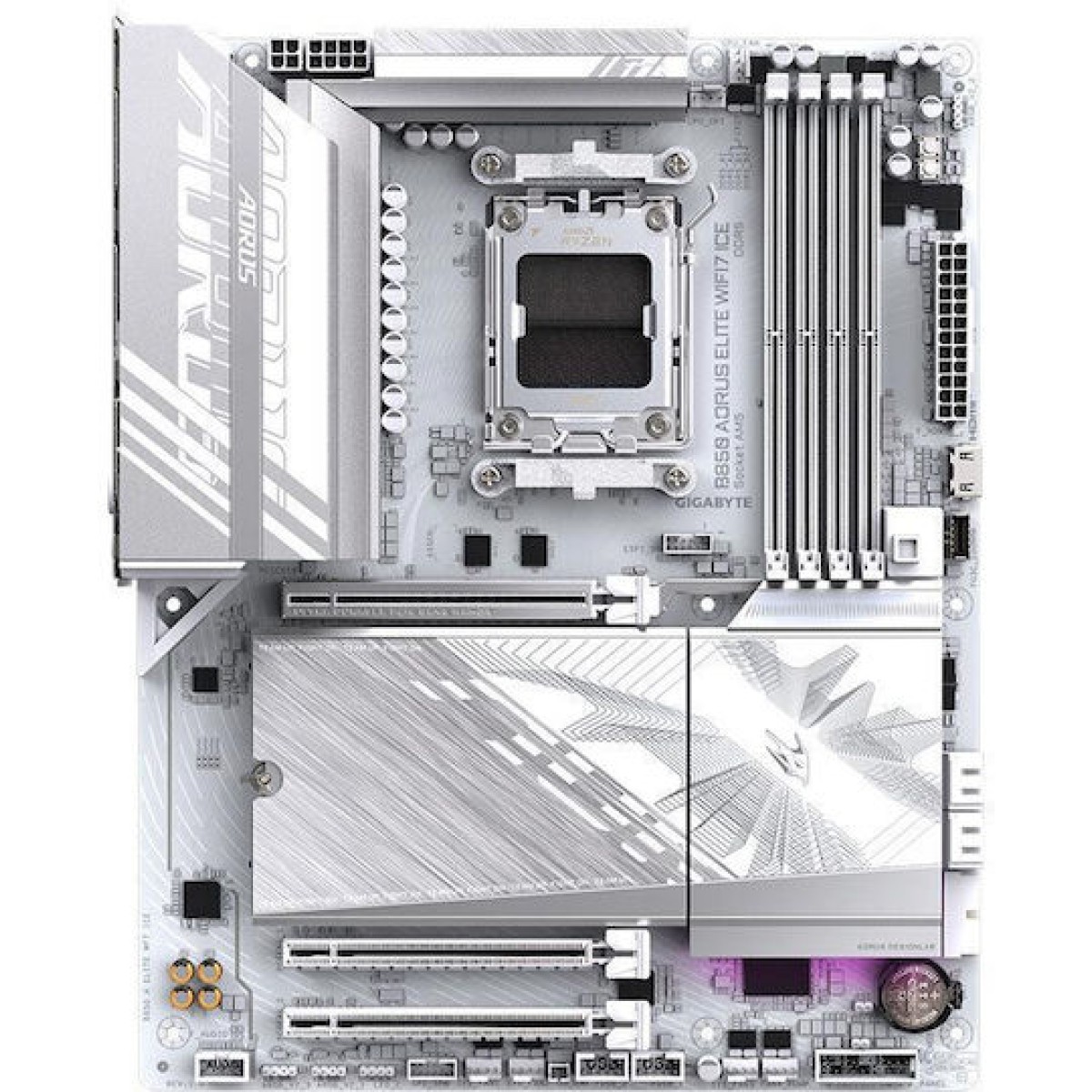 Gigabyte B850 AORUS ELITE WIFI7 ICE Motherboard ATX με AMD AM5 Socket