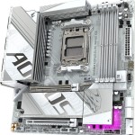 Gigabyte B850M Aorus Elite WIFI6E Ice Motherboard Micro ATX με AMD AM5 Socket
