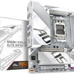 Gigabyte B850M Aorus Elite WIFI6E Ice Motherboard Micro ATX με AMD AM5 Socket