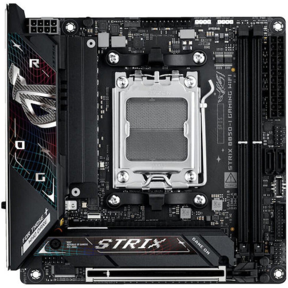 Asus ROG STRIX B850-I GAMING WIFI Motherboard Mini ITX με AMD AM5 Socket 90MB1K30-M0EAY0