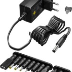 Goobay Ρυθμιζόμενο Universal Τροφοδοτικό 5 2.4A 12W με σετ βυσμάτων (74436)