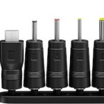 Goobay Ρυθμιζόμενο Universal Τροφοδοτικό 5 2.4A 12W με σετ βυσμάτων (74436)