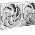 Montech HyperFlow Silent 360 Υδρόψυξη Επεξεργαστή Τριπλού Ανεμιστήρα 120mm για Socket AM5/1700/1200/115x Λευκή