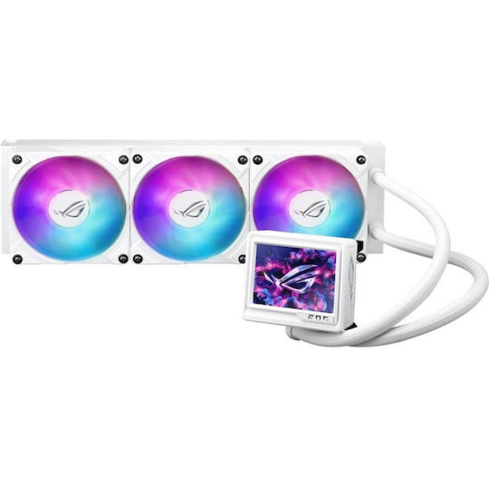 Asus ROG Ryujin III 360 ARGB Extreme (v2) Υδρόψυξη Επεξεργαστή Τριπλού Ανεμιστήρα 120mm για Socket AM4/AM5/1700/1200/115x Λευκή