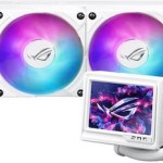 Asus ROG Ryujin III 360 ARGB Extreme (v2) Υδρόψυξη Επεξεργαστή Τριπλού Ανεμιστήρα 120mm για Socket AM4/AM5/1700/1200/115x Λευκή