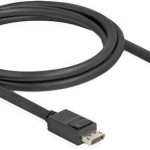 DeLock Cable DisplayPort male - DisplayPort male 1.8m Μαύρο (81175)