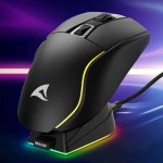 Sharkoon SGM50W Ασύρματο RGB Gaming Ποντίκι 6400 DPI Μαύρο