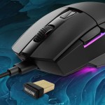 Sharkoon SGM50W Ασύρματο RGB Gaming Ποντίκι 6400 DPI Μαύρο