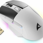 Sharkoon SGM50W Ασύρματο RGB Gaming Ποντίκι 6400 DPI Λευκό