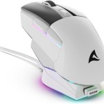 Sharkoon SGM50W Ασύρματο RGB Gaming Ποντίκι 6400 DPI Λευκό