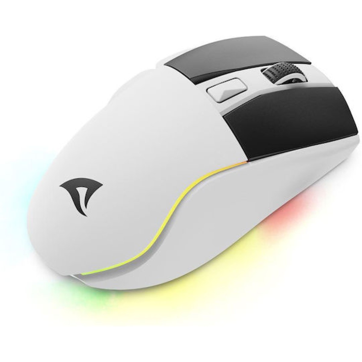 Sharkoon SGM50W Ασύρματο RGB Gaming Ποντίκι 6400 DPI Λευκό